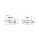Смеситель для ванны Villeroy&Boch Architectura Смеситель для ванны Villeroy&Boch Architectura